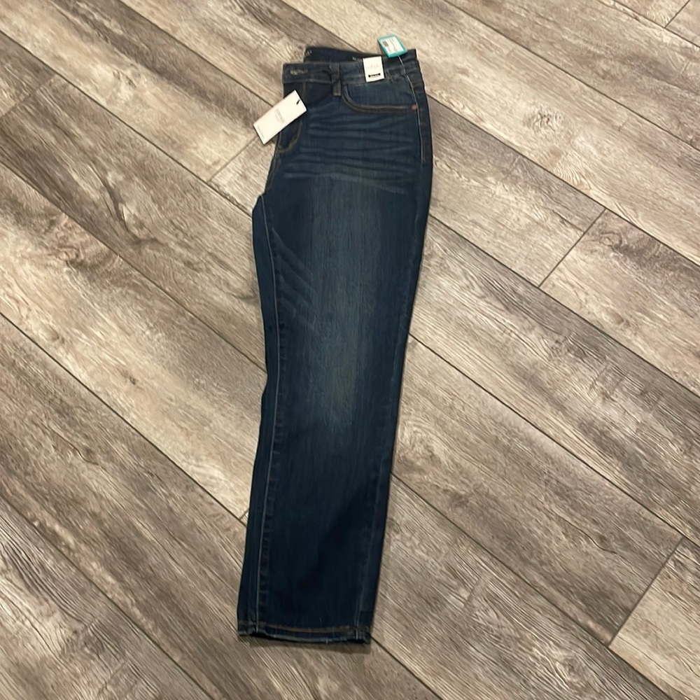 NWT Judy Blue Adelene Mid Rise Girlfriend jean size 14